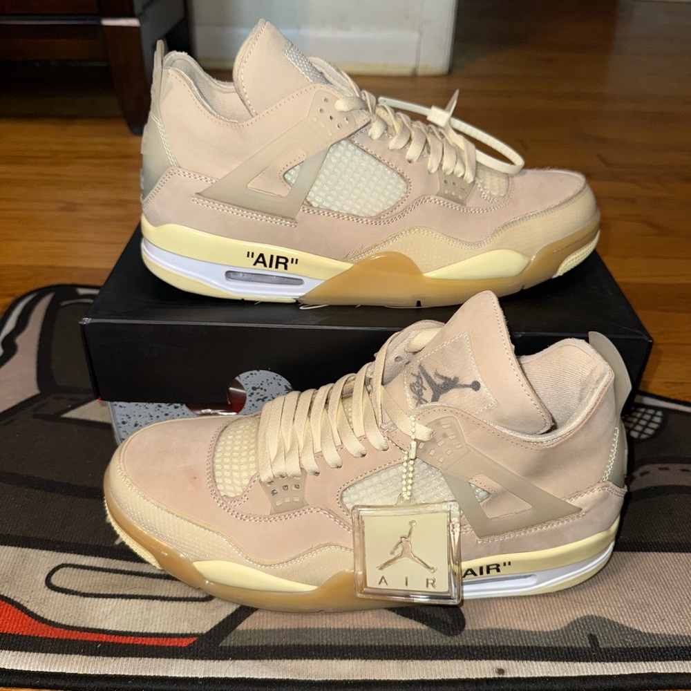 Off-White x Air Jordan 4 “Sail” – Size 12 (Men’s)